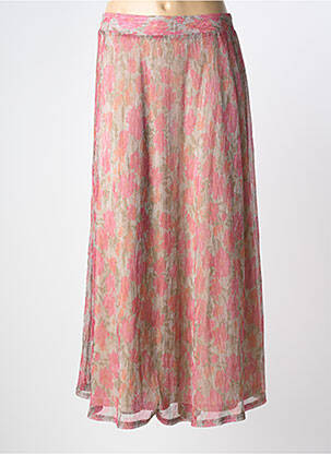 Fustă lungă roz ONLY femeie