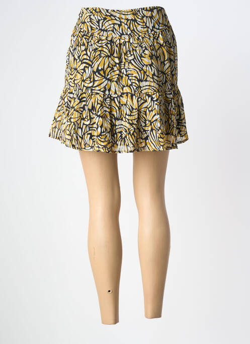 Fustă scurtă galben ONLY femeie