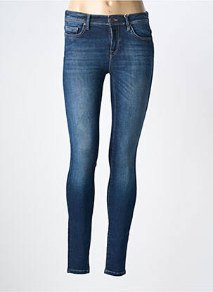 Blugi skinny mărime normală mărime normală albastru ONLY femeie