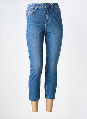 Blugi cu croială slim talie înaltă talie înaltă albastru ONLY femeie