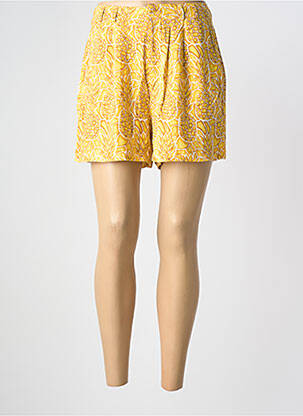 Șort talie elastică galben ONLY femme