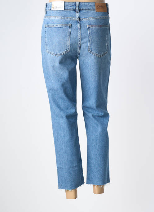 Blugi cu croială dreaptă albastru ONLY femeie