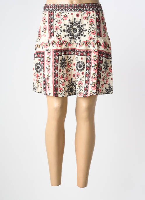 Fustă scurtă bej GRACE & MILA femeie