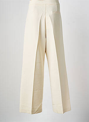 Pantalon chino țesătură poplin mărime normală bej GRACE & MILA femme