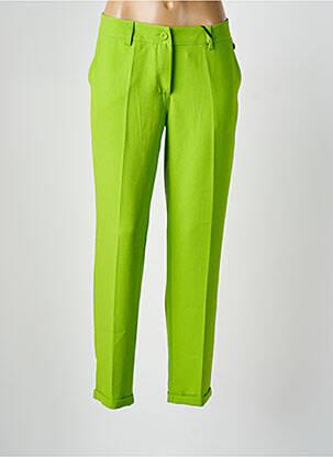 Pantalon slim mărime normală mărime normală verde PAKO LITTO femeie