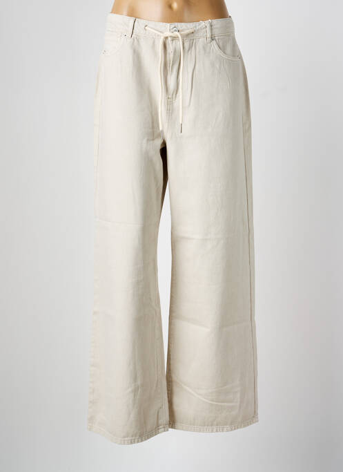 Blugi cu croială largă bej ONLY femeie