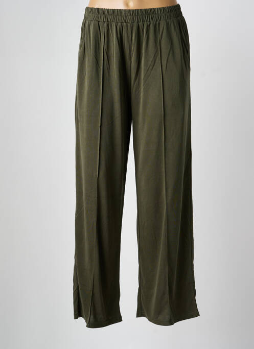 Pantalon drept verde GRACE & MILA femeie
