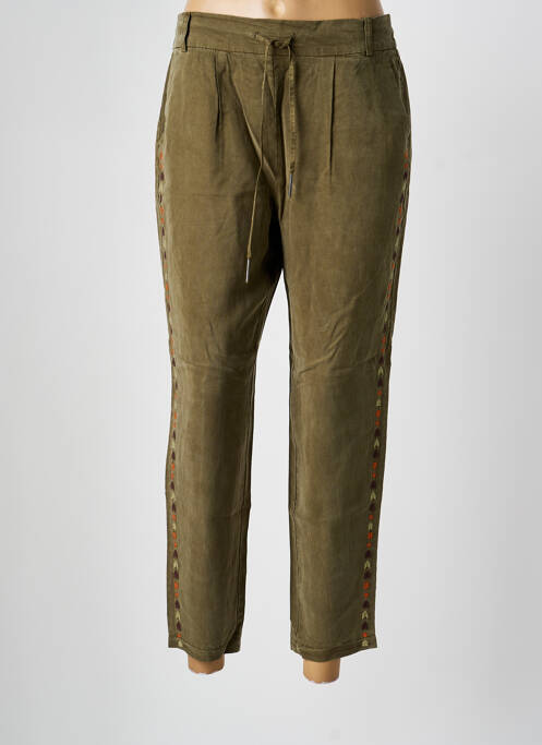 Pantalon chino verde ONLY femeie