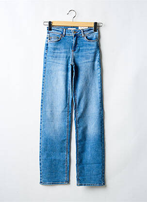 Blugi cu croială dreaptă albastru ONLY femeie