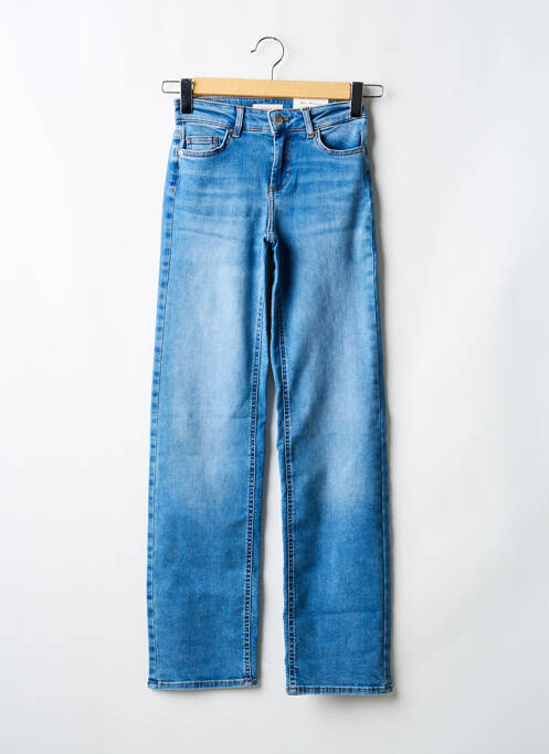 Blugi cu croială dreaptă albastru ONLY femeie