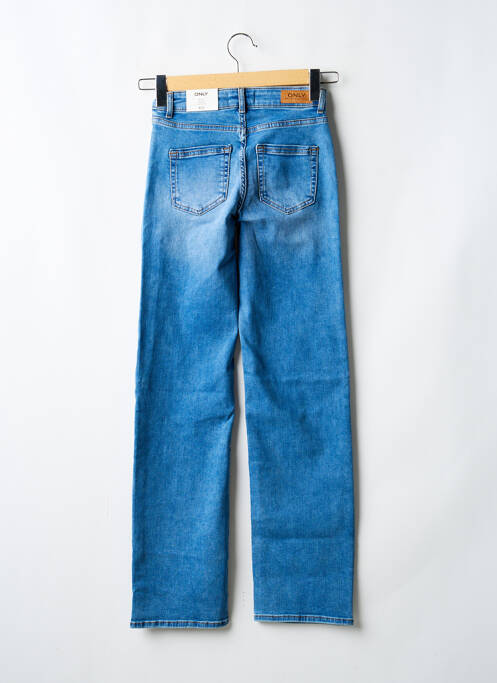 Blugi cu croială dreaptă albastru ONLY femeie