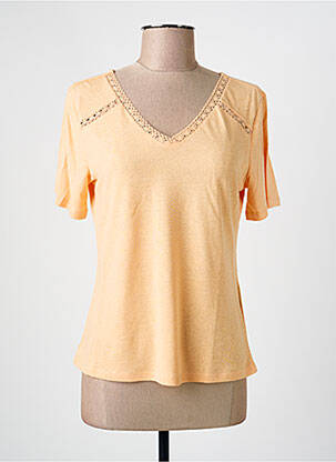 Top portocaliu ONLY femeie