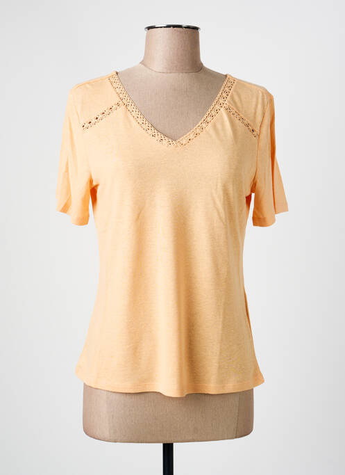 Top portocaliu ONLY femeie