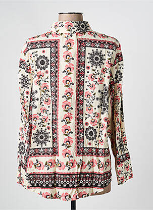 Cămașă imprimeu floral mâneci lungi bej GRACE & MILA femeie
