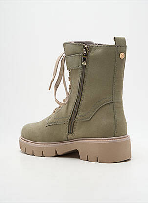 Botine/ghete toc mic toc de 4 la 6 cm verde CAPRICE femeie