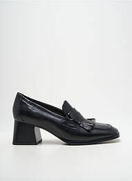 Mocasini pătrat toc de 4 la 6 cm negru CAPRICE femme