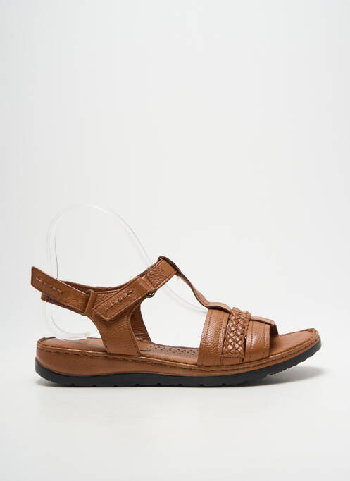 Sandale/Pantofi decupați maro CAPRICE femeie