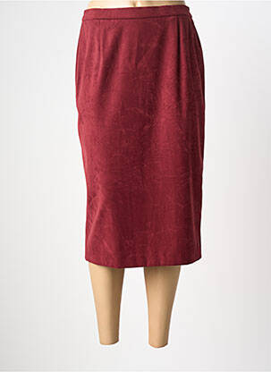 Fustă midi roșu KARTING femeie