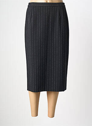 Fustă midi negru KARTING femeie