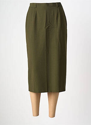 Fustă midi verde LUCIA femeie