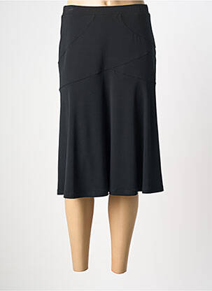 Fustă midi negru KARTING femeie