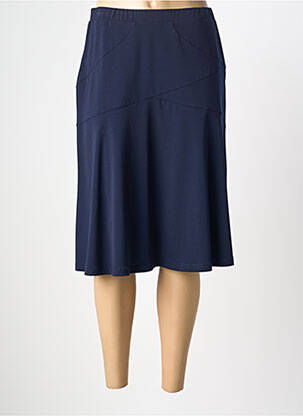 Fustă midi albastru KARTING femeie