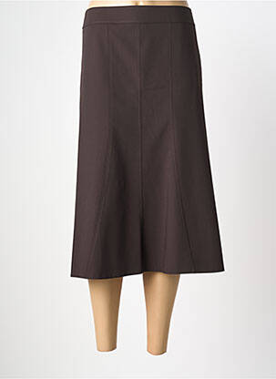 Fustă midi maro FRANK WALDER femeie