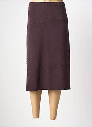 Fustă midi roșu LISA CHESNAY femeie