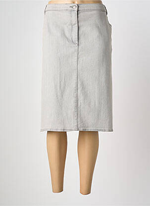 Fustă midi gri KARTING femeie