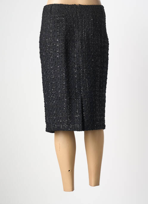 Fustă midi negru ERFO femeie