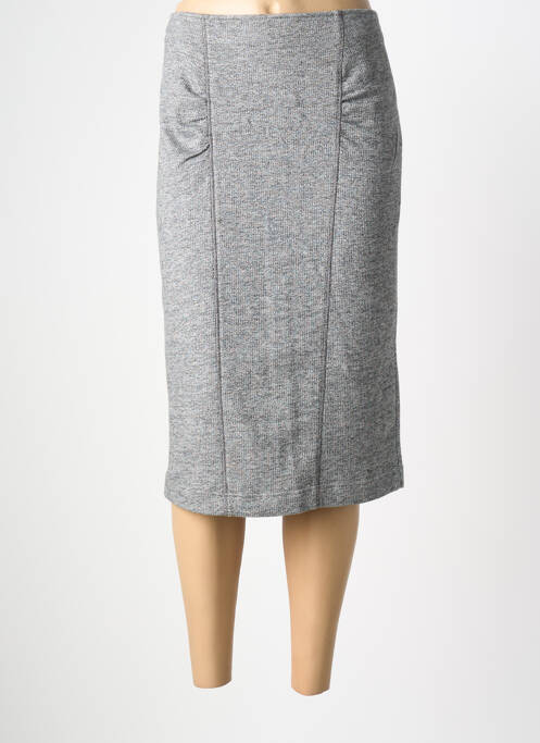 Fustă midi gri FRANK WALDER femeie
