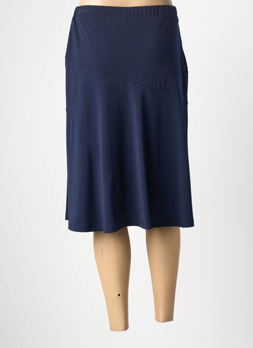 Fustă midi albastru KARTING femeie
