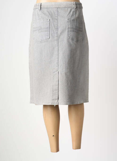 Fustă midi gri KARTING femeie