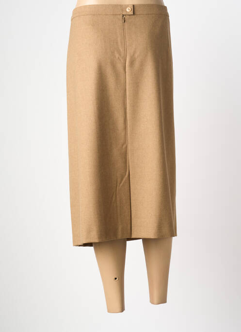 Fustă midi maro FRANK WALDER femeie