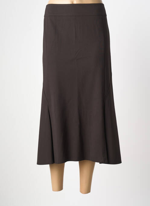 Fustă midi maro FRANK WALDER femeie