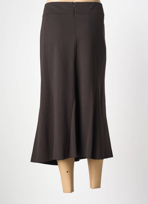 Fustă midi maro FRANK WALDER femeie