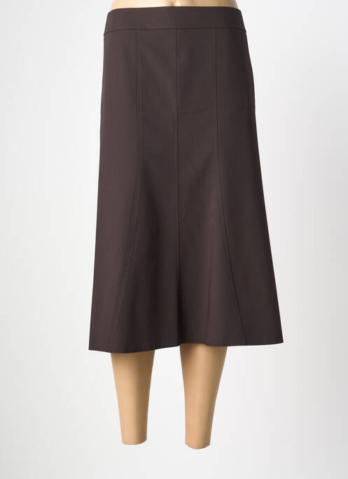 Fustă midi maro FRANK WALDER femeie