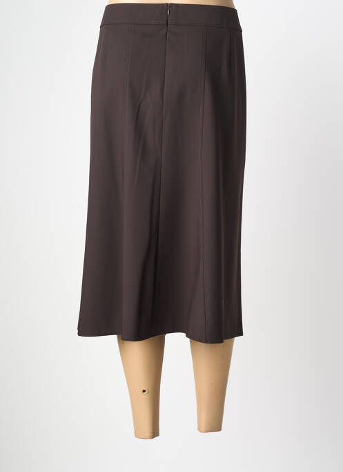 Fustă midi maro FRANK WALDER femeie