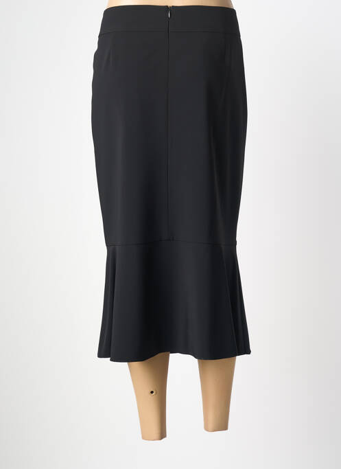 Fustă midi talie cu cleme negru FRANK WALDER femme