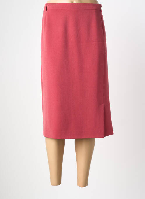 Fustă midi roșu FRANK WALDER femeie