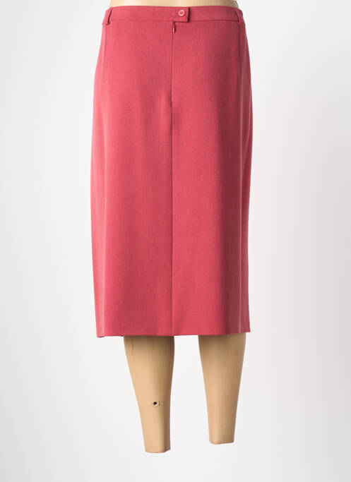 Fustă midi roșu FRANK WALDER femeie