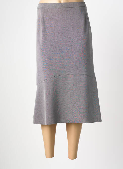 Fustă midi gri KARTING femeie