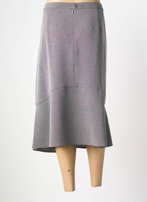 Fustă midi gri KARTING femeie