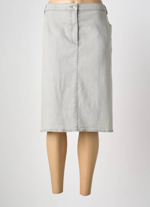 Fustă midi gri KARTING femeie