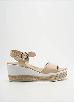 Sandale/Pantofi decupați bej NERO GIARDINI femeie