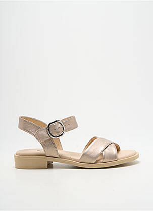 Sandale/Pantofi decupați auriu NERO GIARDINI femeie