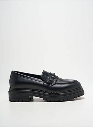 Mocasini material neted toc de 4 la 6 cm negru NERO GIARDINI femeie