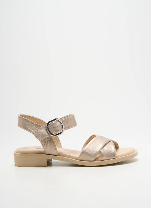 Sandale/Pantofi decupați auriu NERO GIARDINI femeie