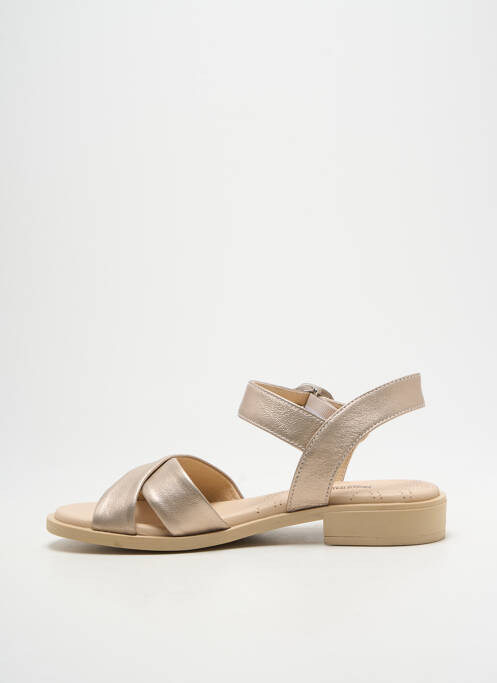 Sandale/Pantofi decupați auriu NERO GIARDINI femeie