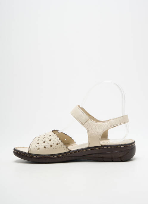 Sandale/Pantofi decupați bej CAPRICE femeie